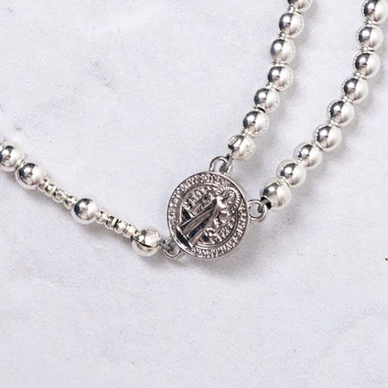 Handmade rosary bracelet