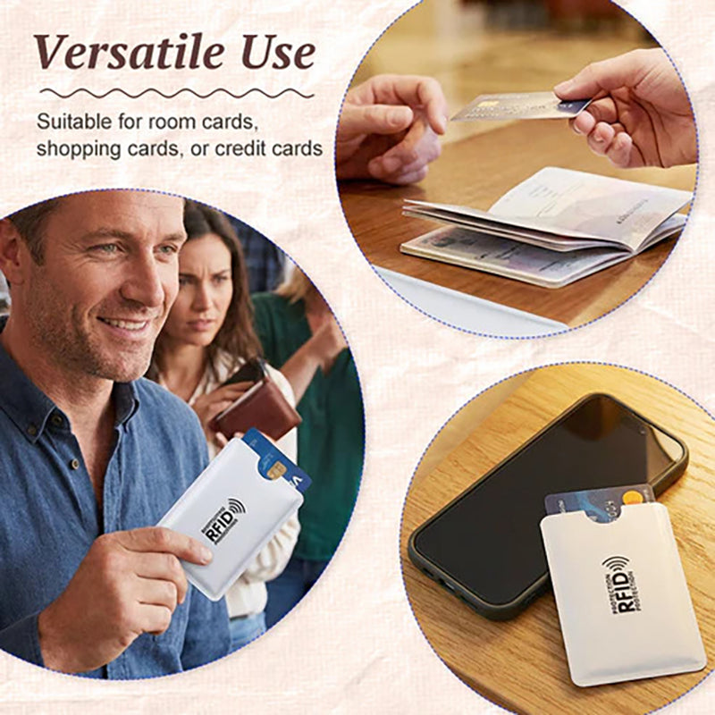 RFID-blocking credit card holder