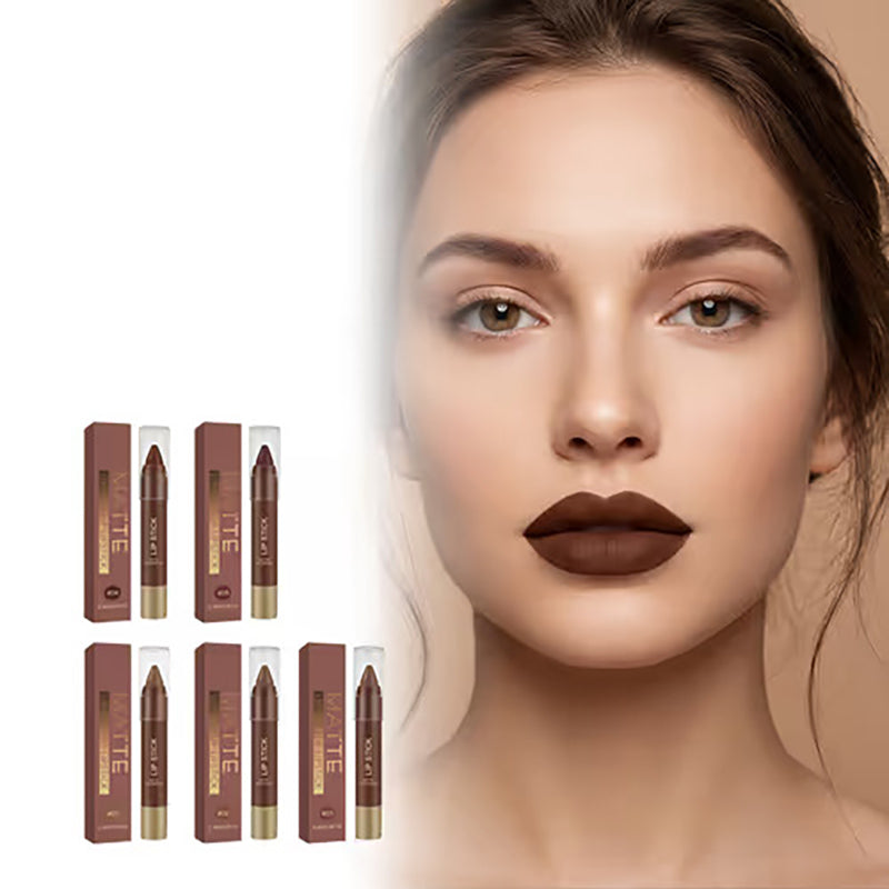 Chocolate Matte Lip Gloss-Buy 1 GET 1 FREE(2PCS)