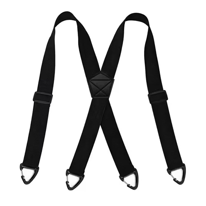 Men's X-back suspenders (with hook-style clips)