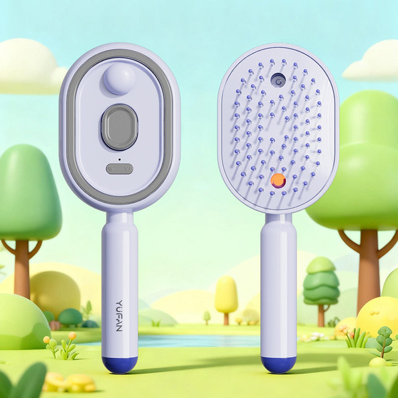 5-in-1 Air-Cushion Essential Oil Spray Massage Comb