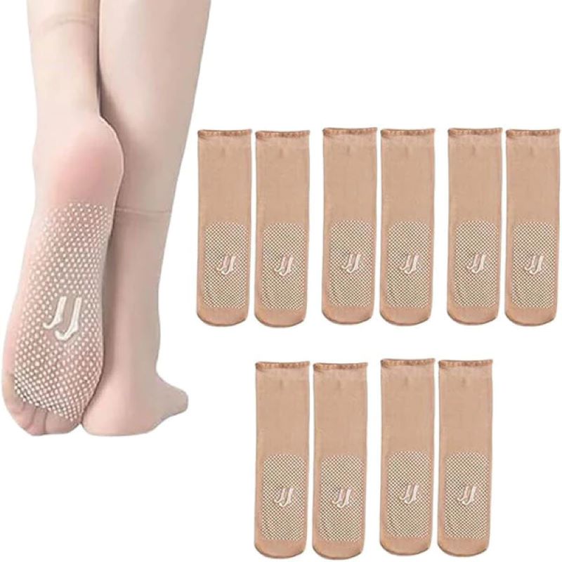 Ultra-thin non-slip ankle socks – breathable and elegant for everyday wear