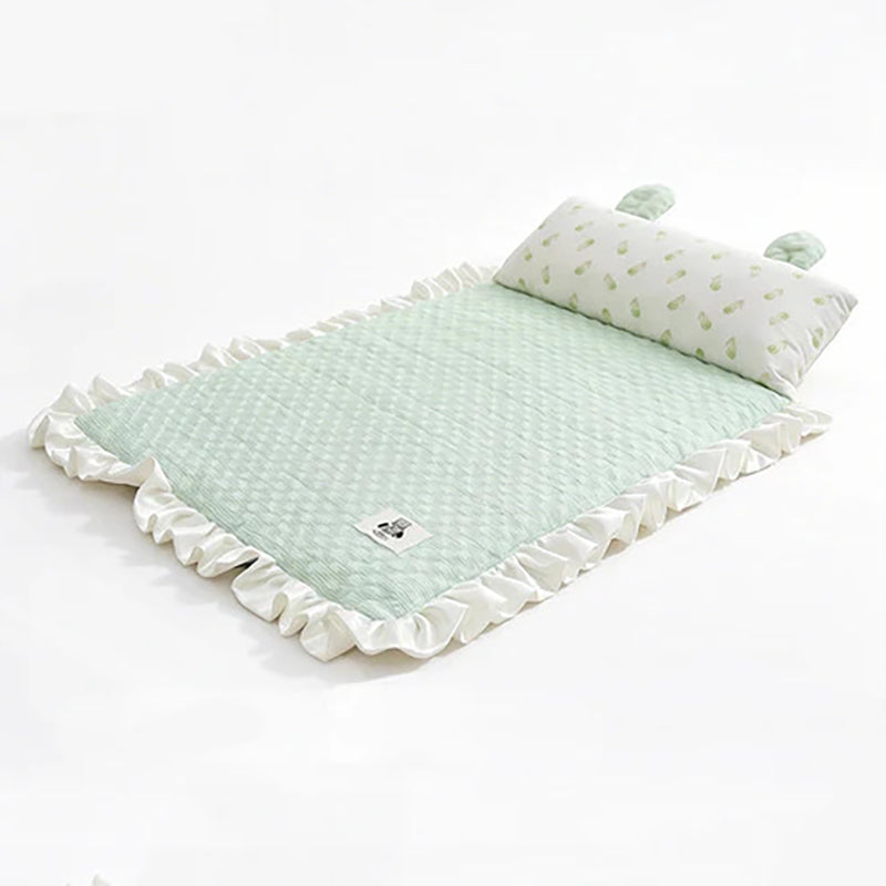 Pet cooling mat with padding