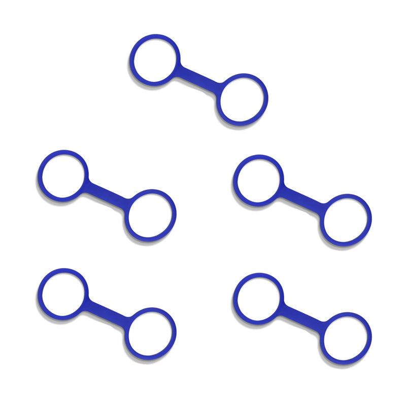 Flirting rubber handcuffs