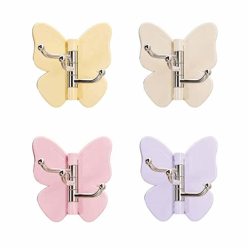 Rotatable butterfly hook