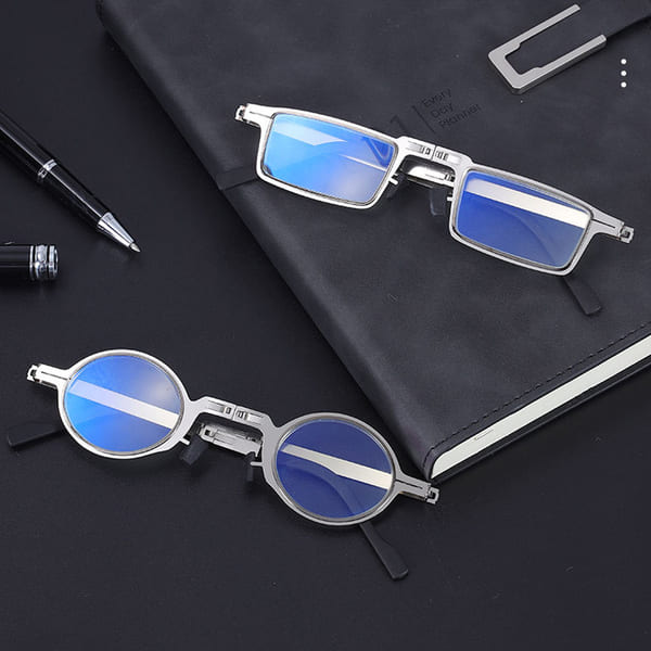 Blue Light Blocking Screwless Foldable Reading Glasses