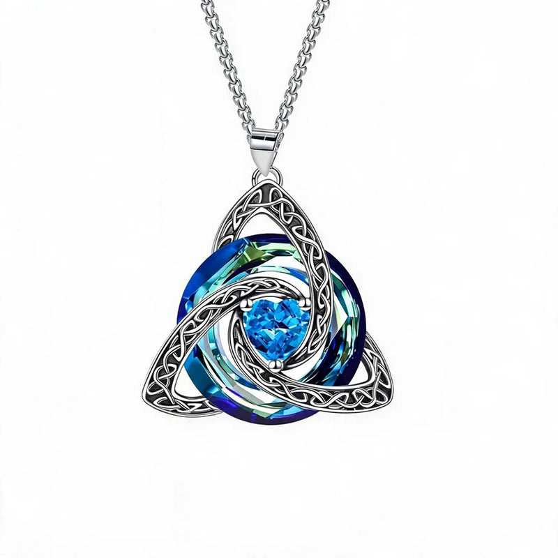 Birthstone Heart Pendant Necklace