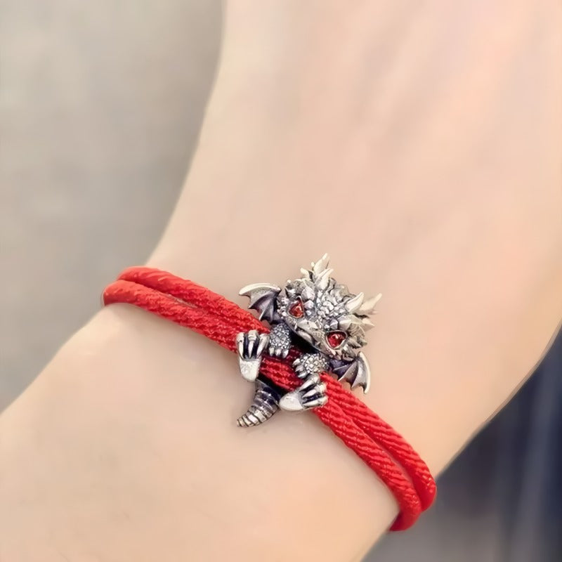 🐲🎁Cute Silver Dragon Bracelet