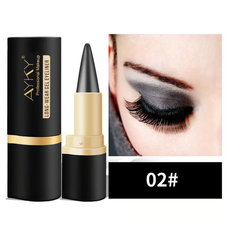Waterproof single-end eyeliner