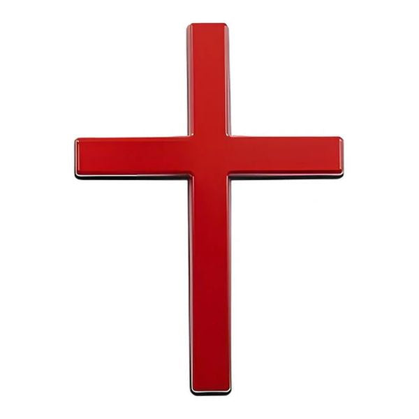✝️ 3D Cross Metal Jesus Christ Cross Badge Sticker✨Car Anti-Scratch Sticker