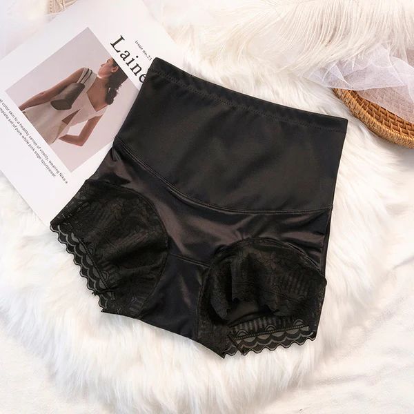 Silky High Waist Shaping Boxer Briefs