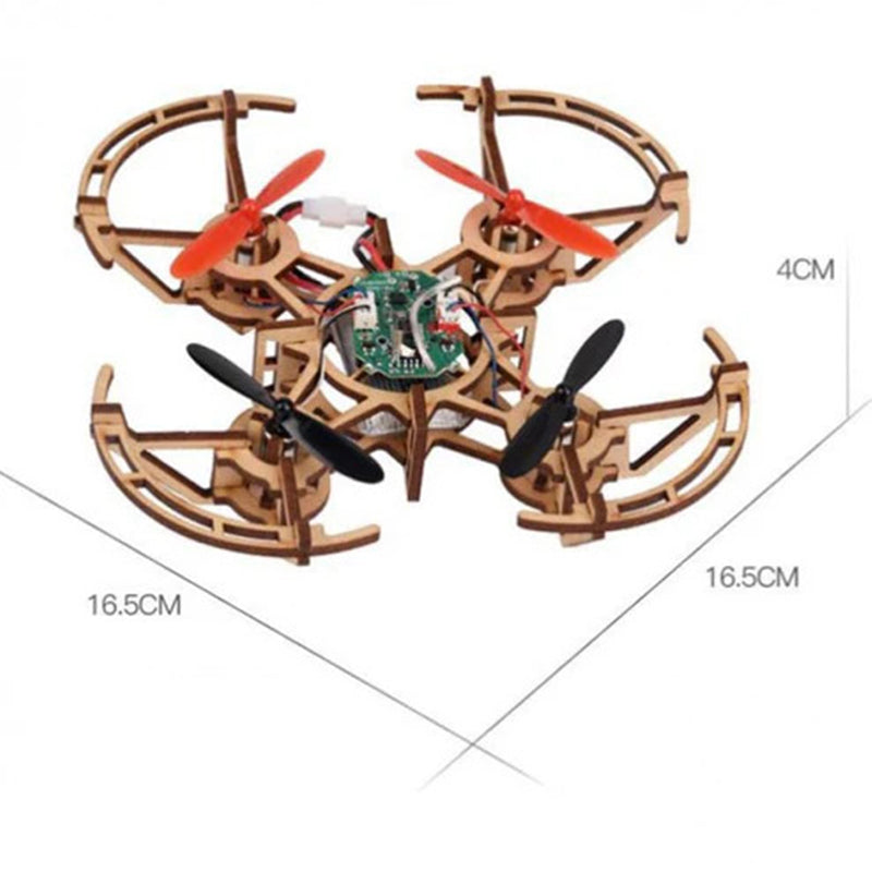 DIY Wooden Drone Assembly Kit