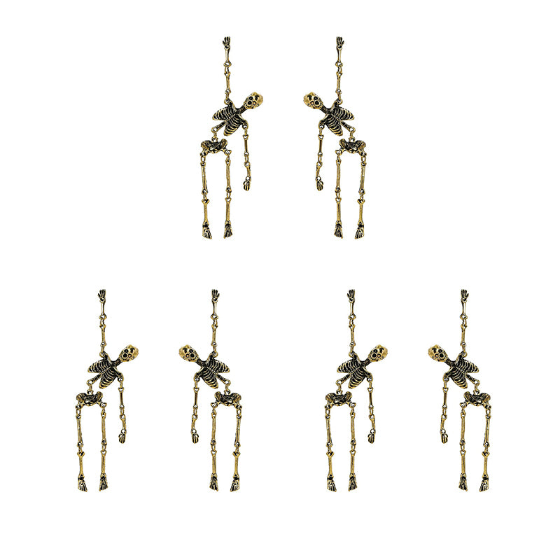 🔥Halloween decorative skull earrings