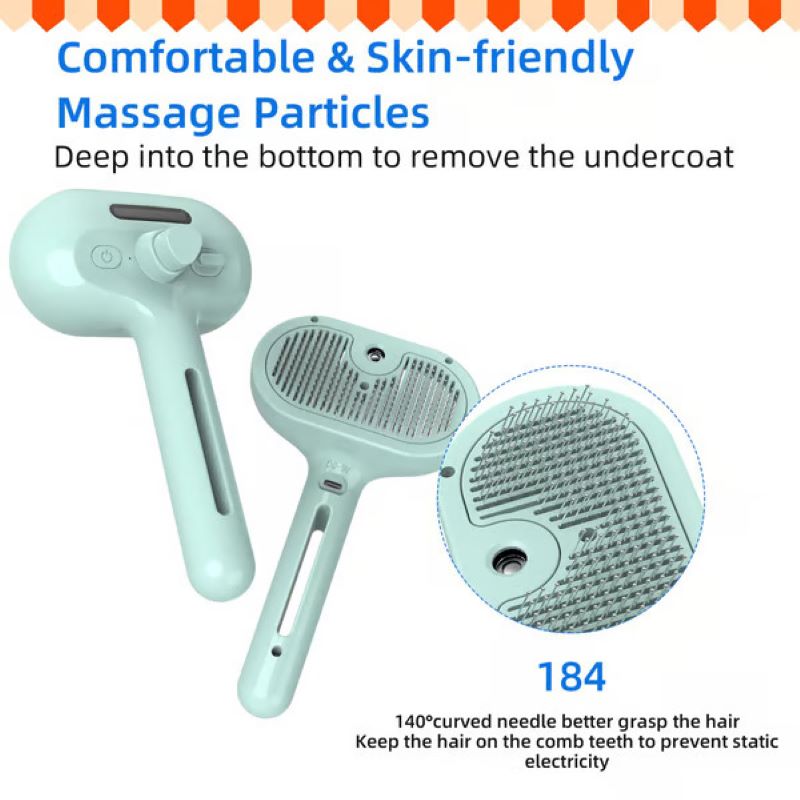 Pet Spray Hair Removal Comb