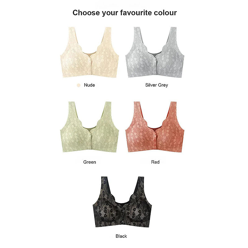 Comfortable & Convenient Front Button Bra