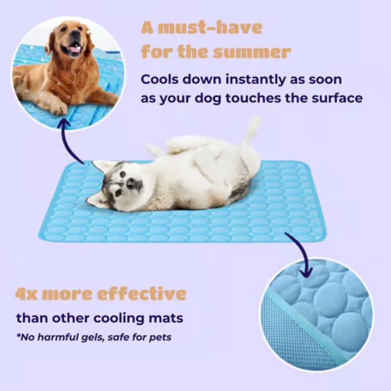 Cooling Mat for Dogs (4x More Effective)