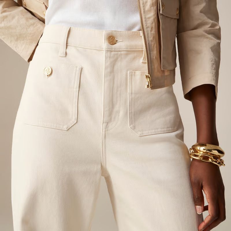 👖High waist wide leg loose pants