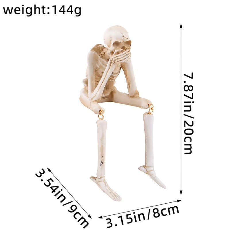 🔥Evil Halloween Skull Ornaments