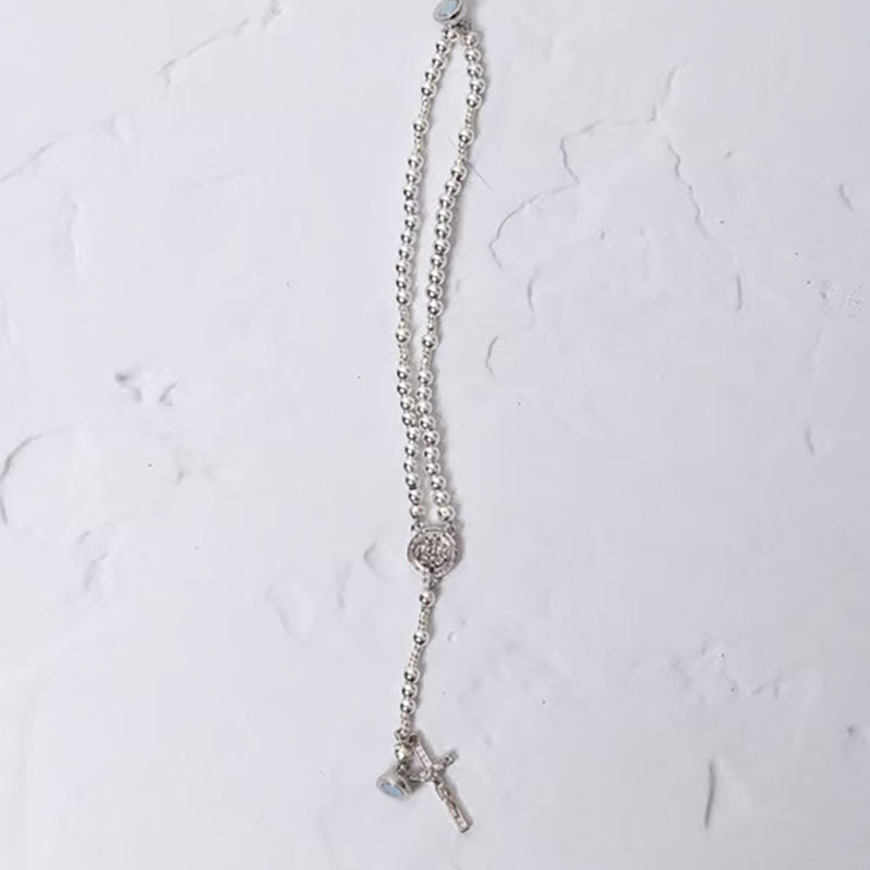 Handmade rosary bracelet