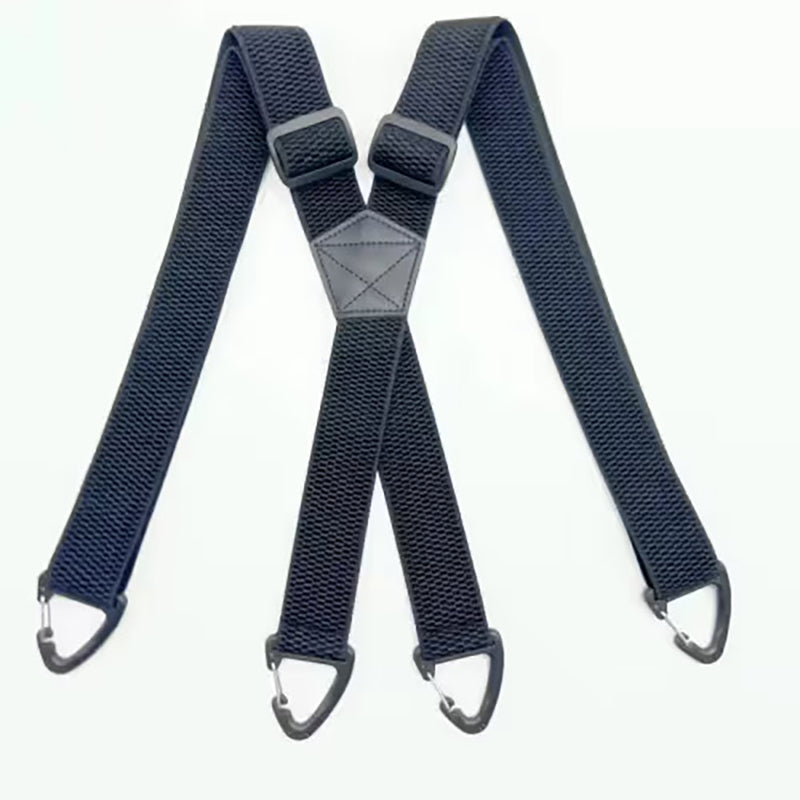 Men's X-back suspenders (with hook-style clips)