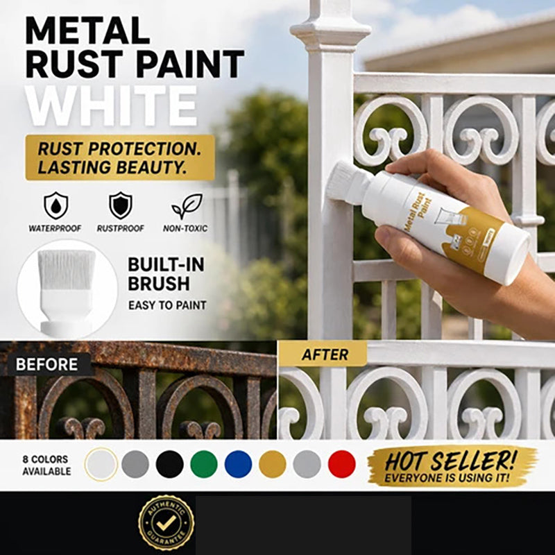 Metallic Spray Paint With Brush