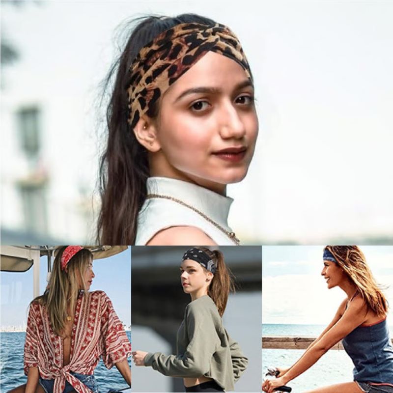 Retro Yoga Headband