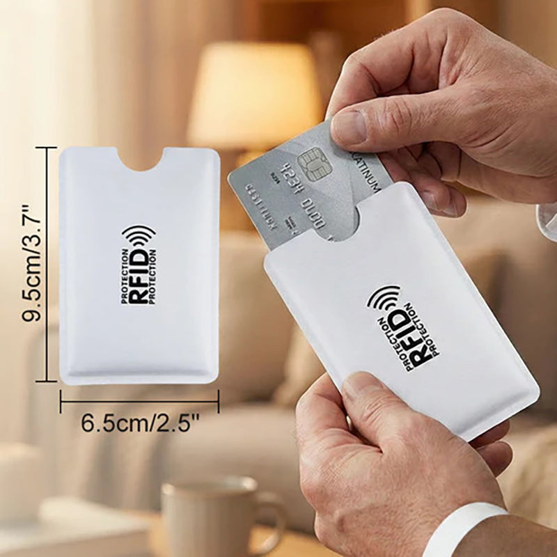 RFID-blocking credit card holder