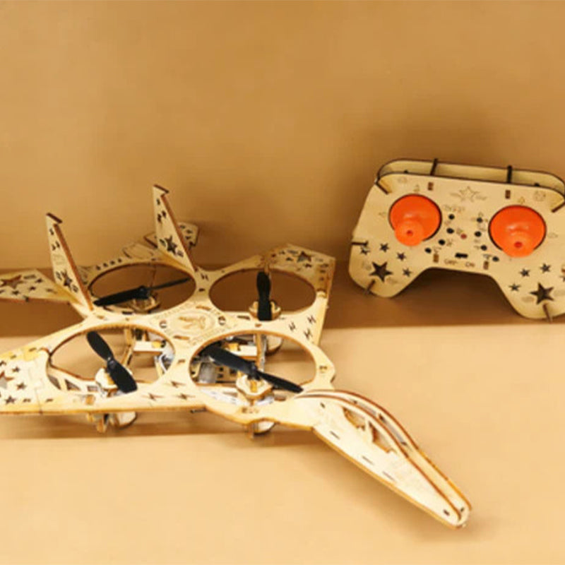 DIY Wooden Drone Assembly Kit
