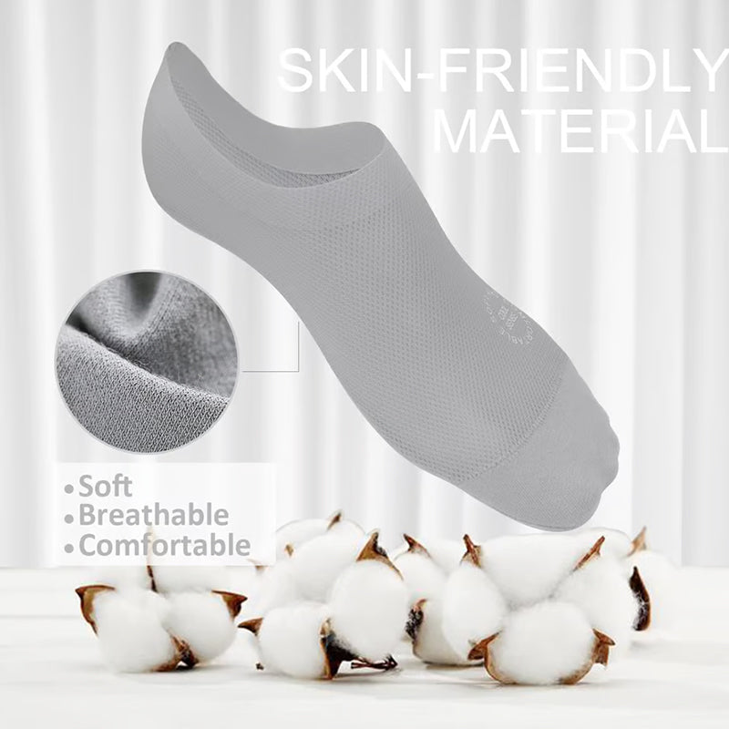 🔥Ultra-thin lining non-slip invisible socks