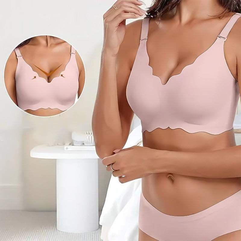 ✨ Plunge-V Push-Up Bra ✨ | Seamless, Wire-Free