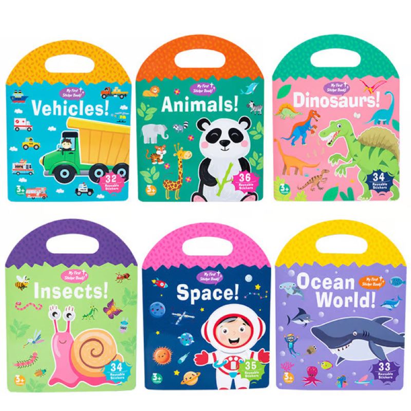 🔥Reusable sticker book - Keep kids away from electronic devices! ✨