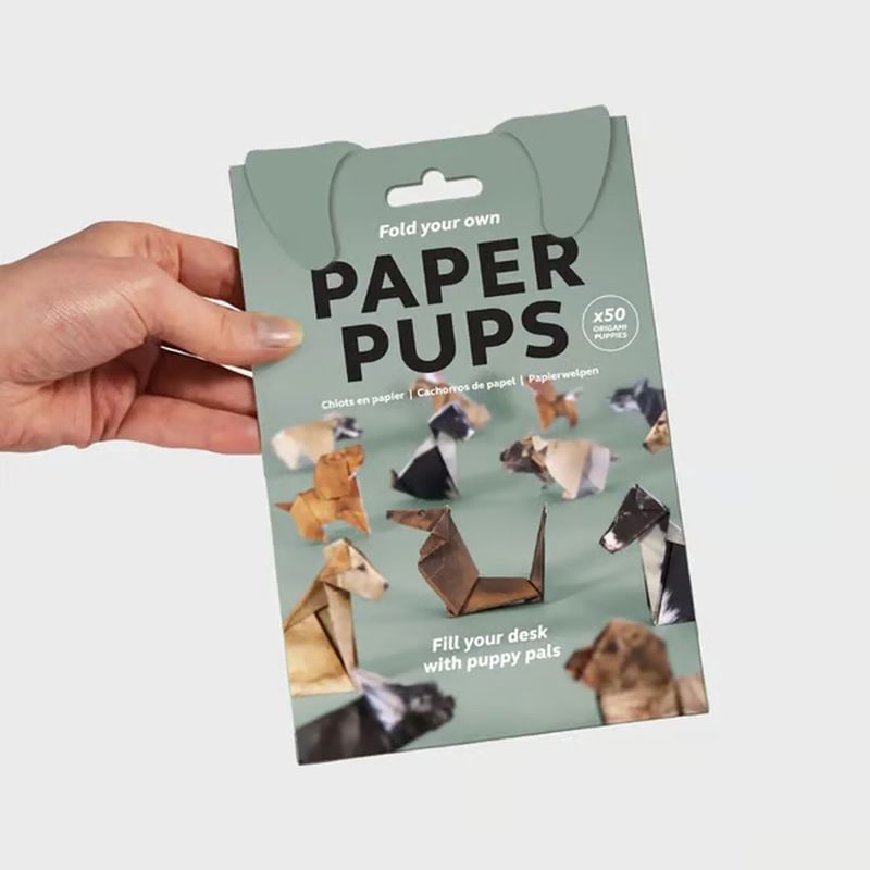 🐱 5-Minute Foldable Paper Cats (50 pcs): No Glue/Scissors Required