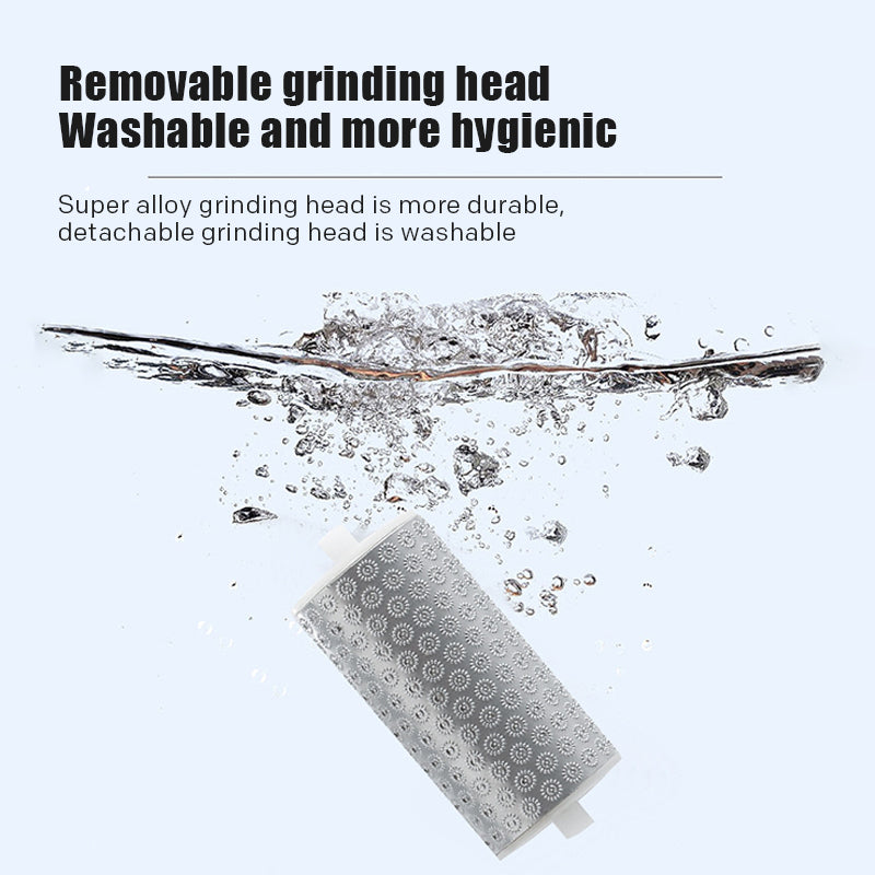 Electric digital foot grinder