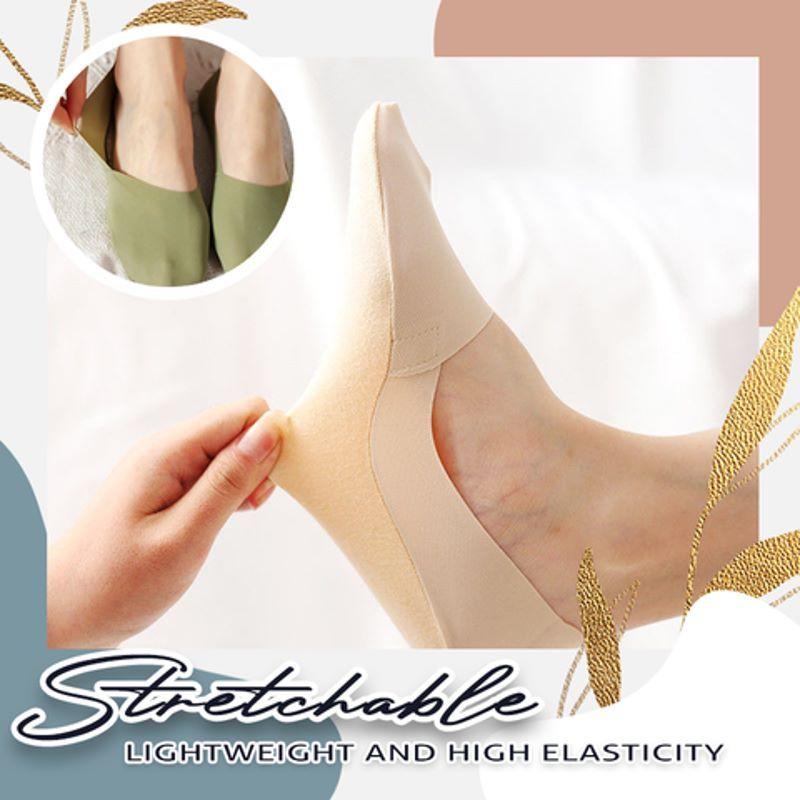 Free Cut Non Slip Ice Silk Socks 3 Pairs