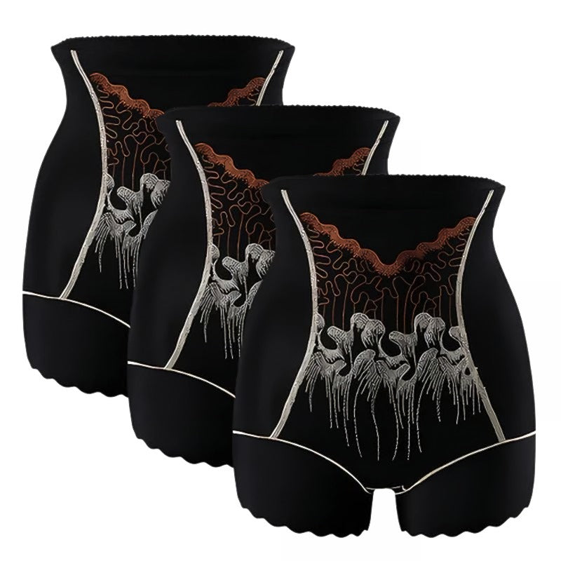 💃 Women's high-waisted tummy-controlling shorts