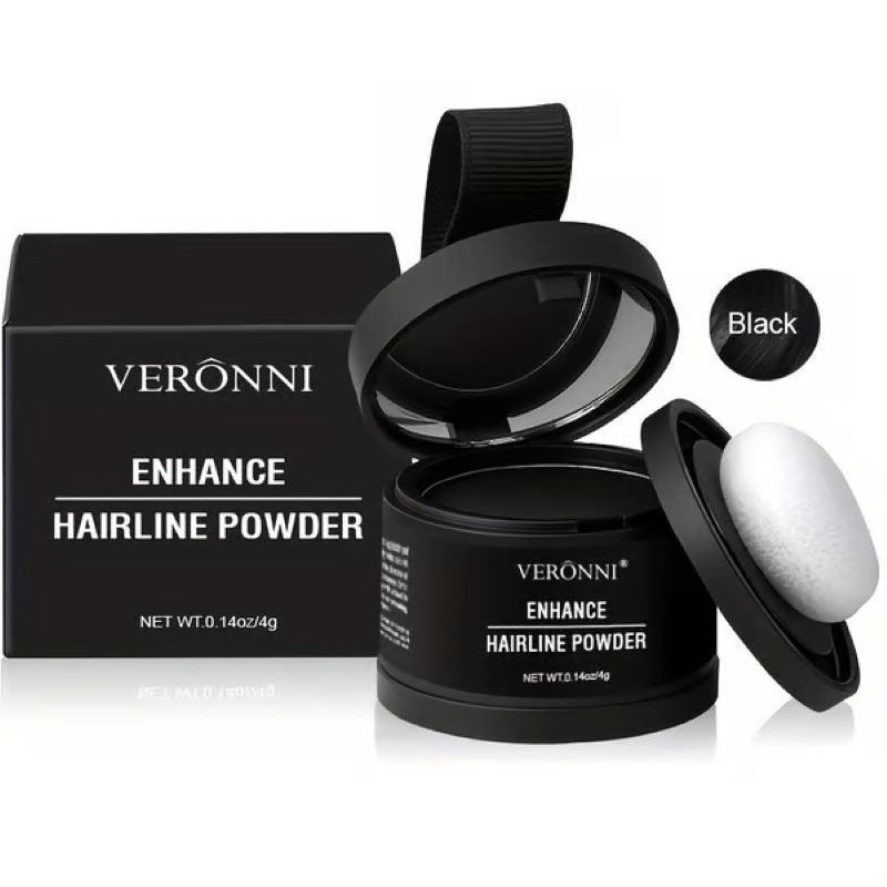 Hairline Powder Instantly Covers Hair Loss, Root Touch-Up Hair Powder