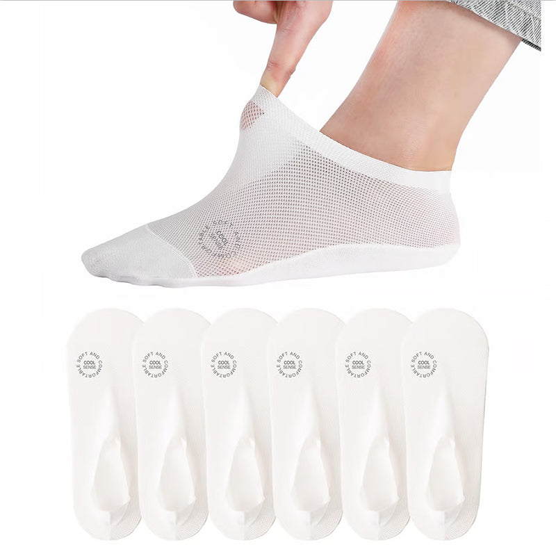 🔥Ultra-thin lining non-slip invisible socks