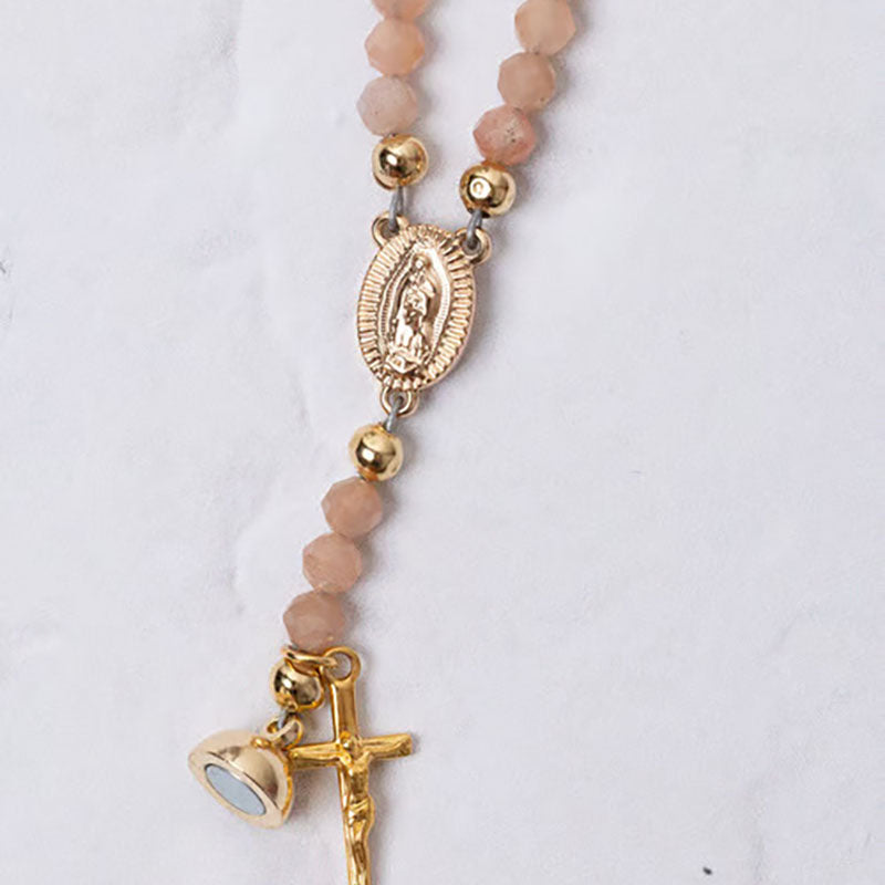 Handmade rosary bracelet