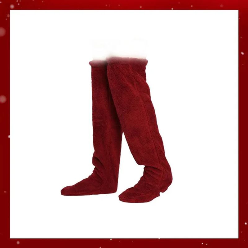 💕Velvety Fleece Knee Socks For Christmas❄️🎅