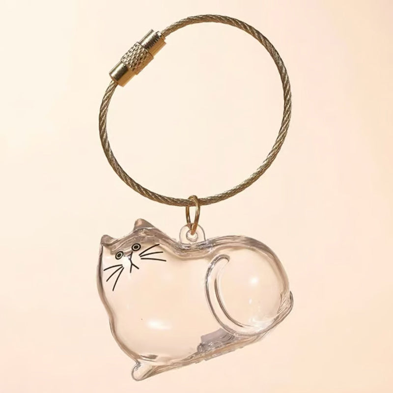 😽Cute cat fur souvenir pendant🎁