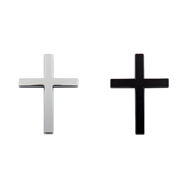 ✝️ 3D Cross Metal Jesus Christ Cross Badge Sticker✨Car Anti-Scratch Sticker