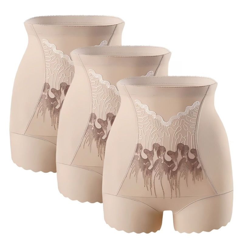 💃 Women's high-waisted tummy-controlling shorts