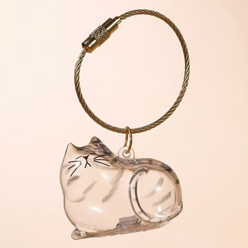 😽Cute cat fur souvenir pendant🎁