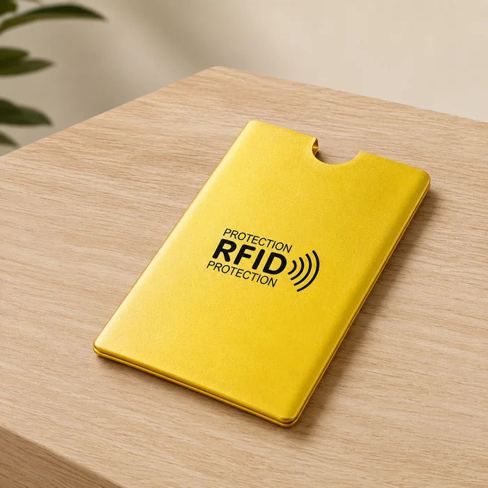RFID-blocking credit card holder