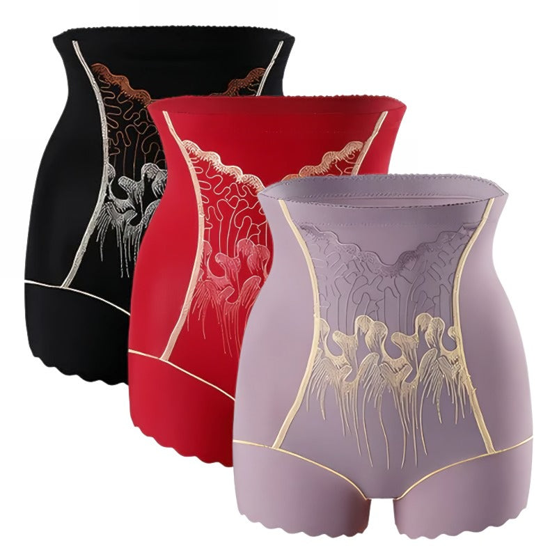 💃 Women's high-waisted tummy-controlling shorts