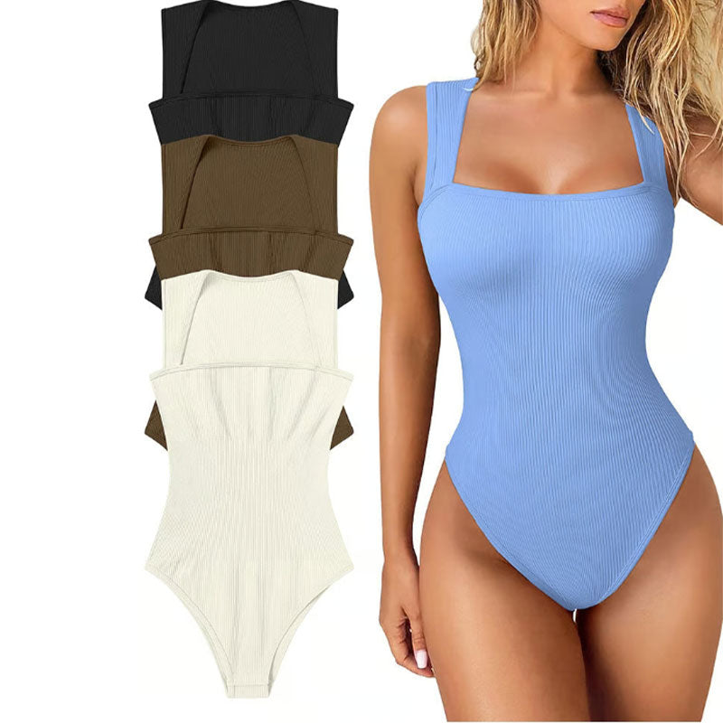 Sleeveless vest bodysuit