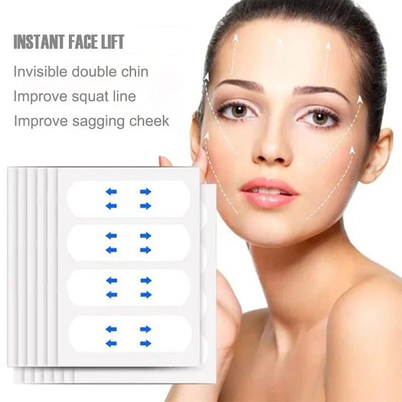 Invisible tape for facelift