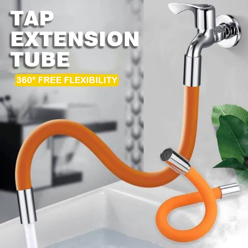 Universal faucet extension tube