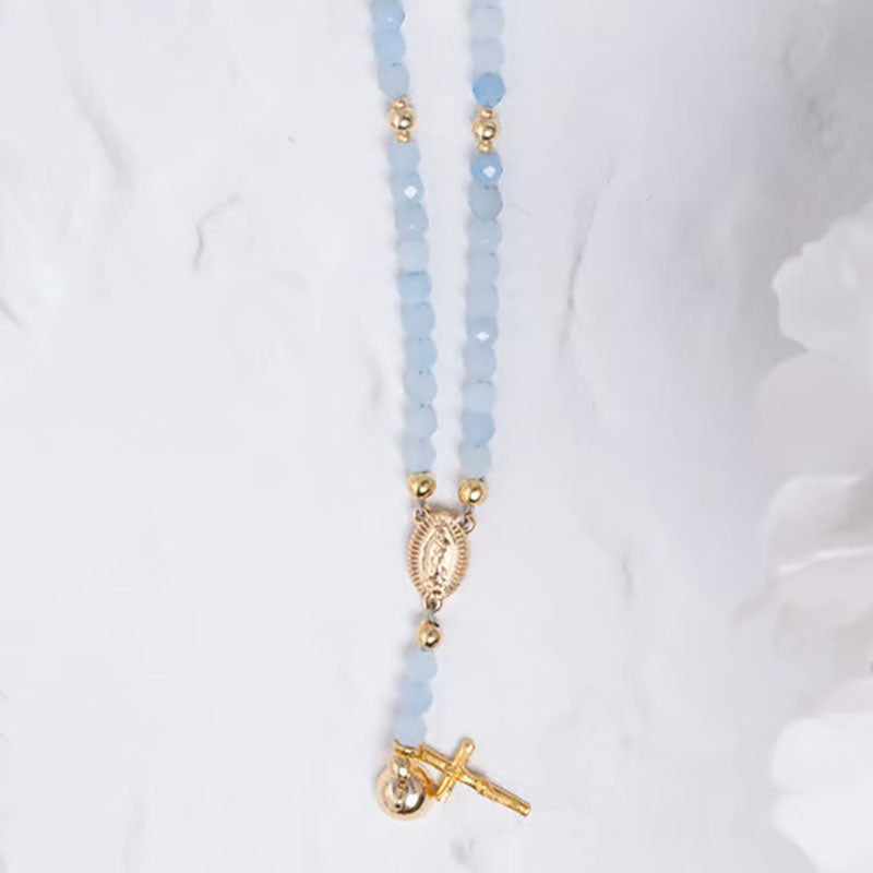 Handmade rosary bracelet