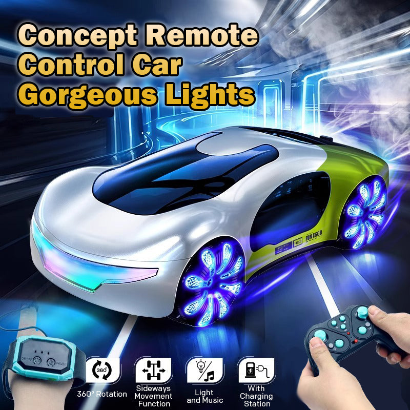 New energy concept spray remote control car